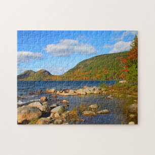 'Jordan Pond and the Bubbles' Jigsaw Puzzle