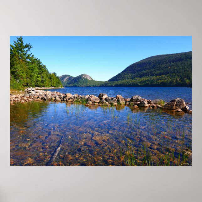 Jordan Pond I at Acadia National Park Poster (Front)