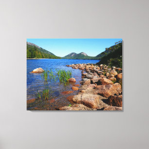 Jordan Pond II at Acadia National Park Canvas Print