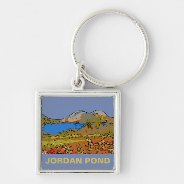 JORDAN POND KEYCHAIN (Front)