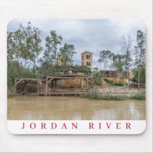Jordan River Baptism Site view mousepad
