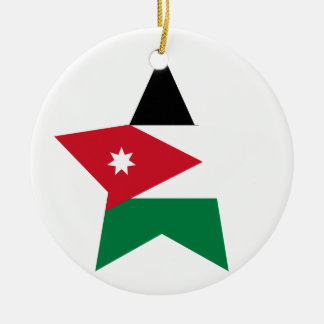 Jordan Star Ceramic Ornament
