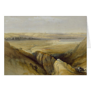 Jordan Valley, from Volume II of 'The Holy Land'