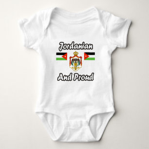 Jordanian And Proud Baby Bodysuit