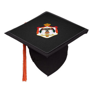 Jordanian coat of arms graduation cap topper