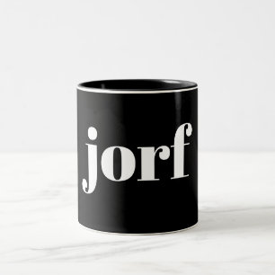 Jorf Jury Duty Two-Tone Coffee Mug