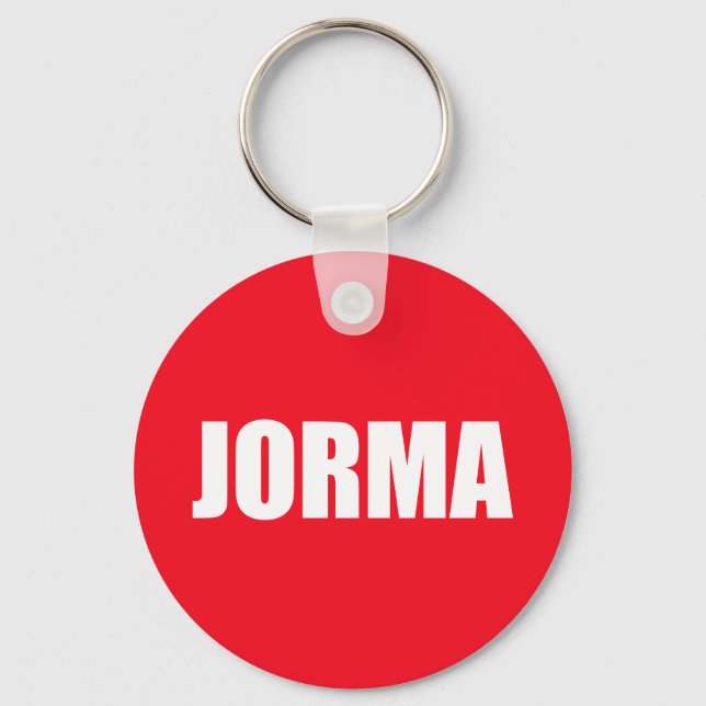 Jorma Keychain (Front)
