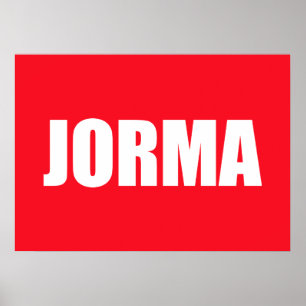 Jorma Poster