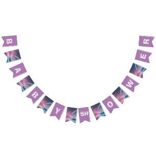 JORNEY PACE/ ALPHABET :BABY SHOWER BUNTING FLAGS
