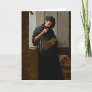 José Almeida Jr - Saudade (Longing) (1899) Card