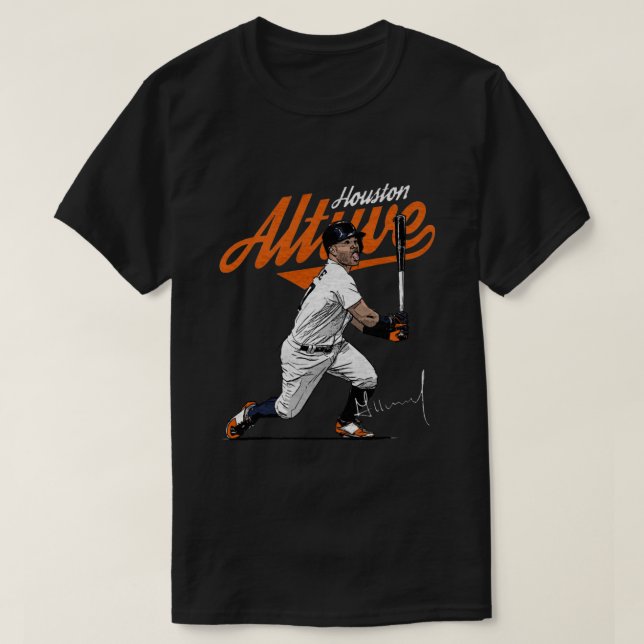 Jose Altuve Score T-Shirt (Design Front)