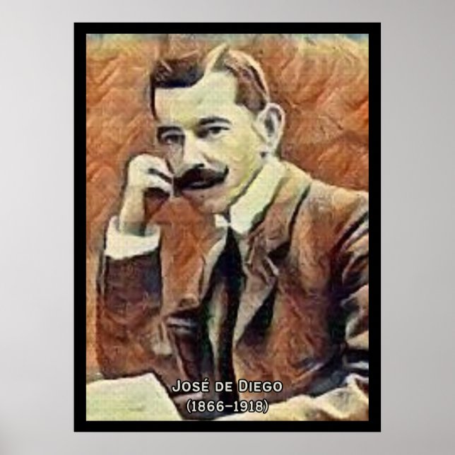 Jose De Diego Poster (Front)