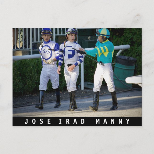 Jose, Irad and Manny Franco Postcard (Front)