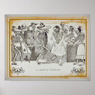 José Posada-El jarabe en ultratumba 14.24" x 11"  Poster