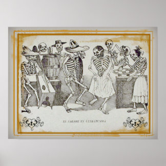 José  Posada-El jarabe en ultratumba 24"x18" Print