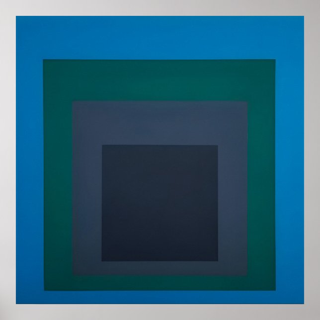 Josef Albers art Poster (Front)