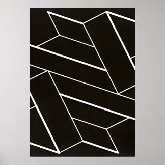 Josef Albers art style Poster