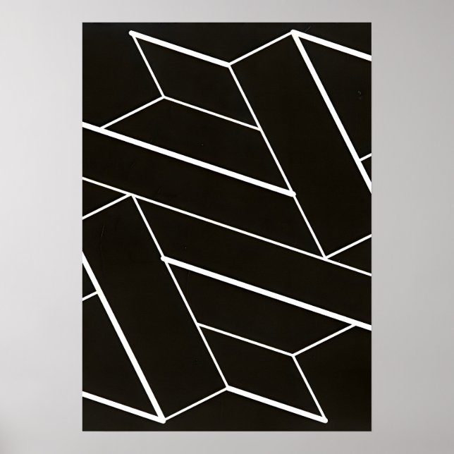 Josef Albers art style Poster (Front)