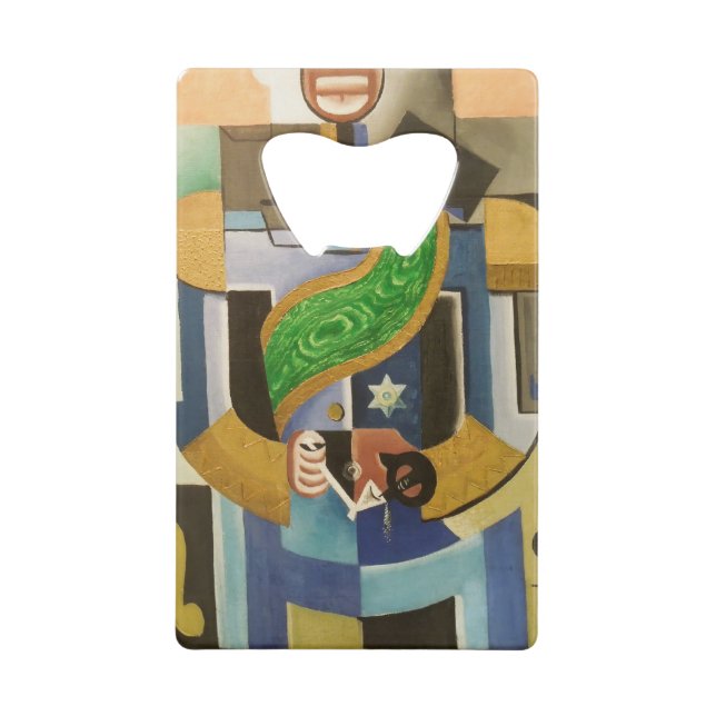 Josef Čapek (Czech, 1887 – 1945) Credit Card Bottle Opener (Front)