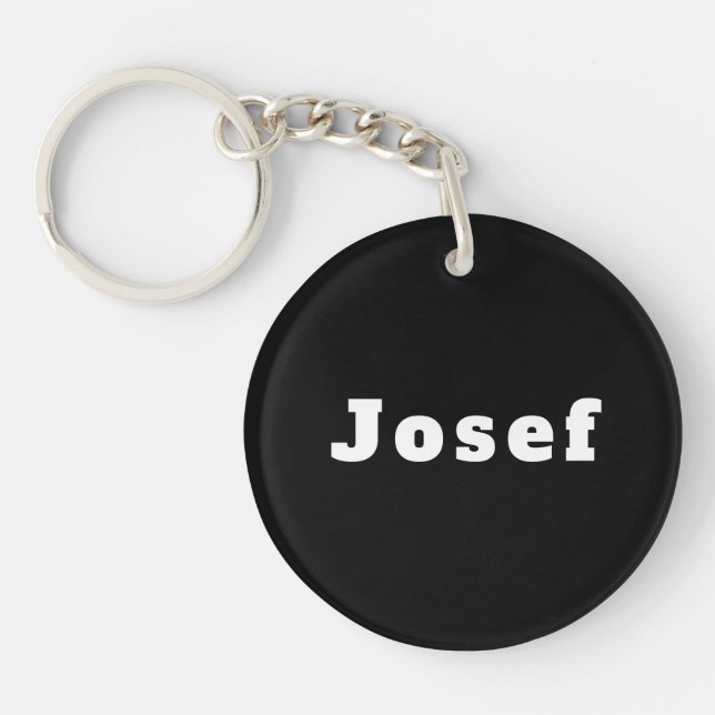 Josef Keychain (Front)