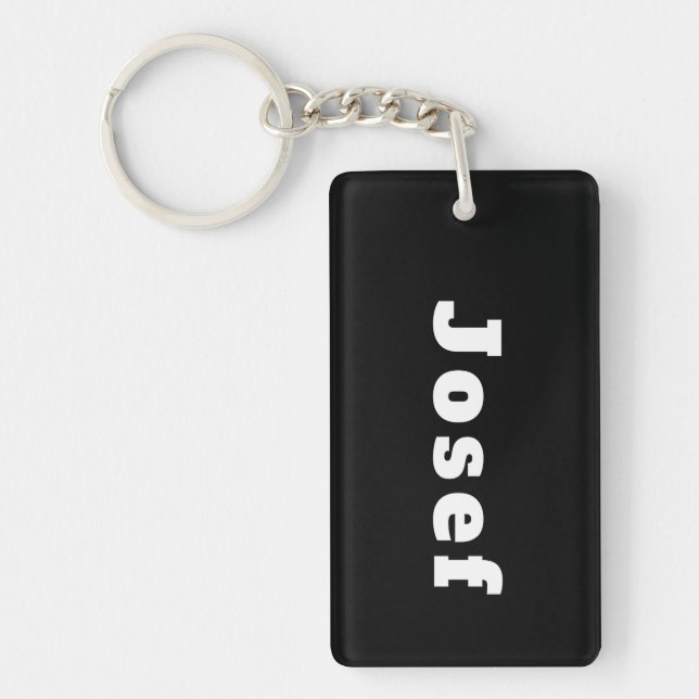 Josef Keychain (Front)