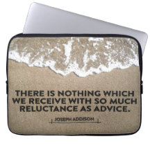 Joseph Addison Inspirational Quote "Advice"