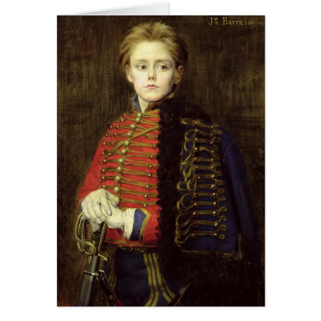 Joseph Bara  as a Young Man (Front)
