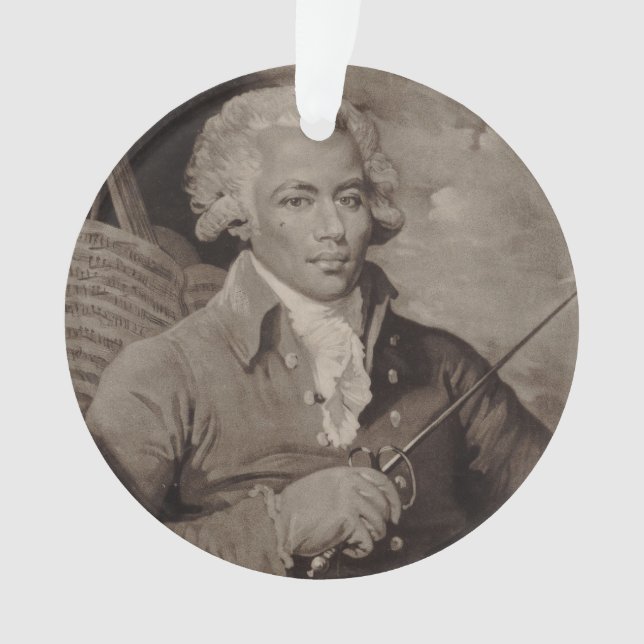 Joseph Bologne Chevalier de Saint-Georges (devant)