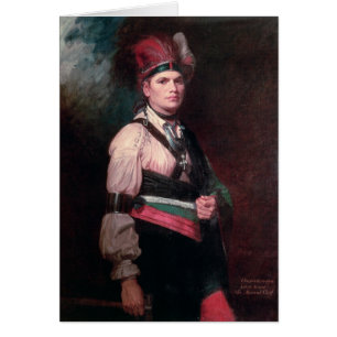 Joseph Brant, Chief of the Mohawks, 1742-1807