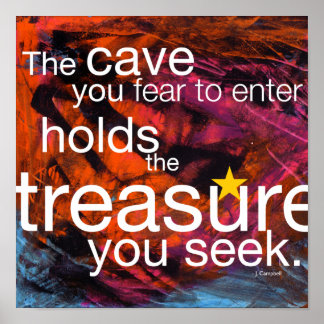 Joseph Campbell Quote Poster