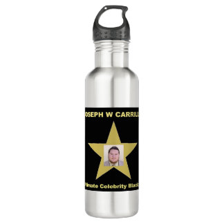 Joseph Carrillo - Ultimate Celebrity Blackout 710 Ml Water Bottle