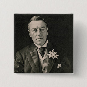 Joseph Chamberlain 2 Inch Square Button