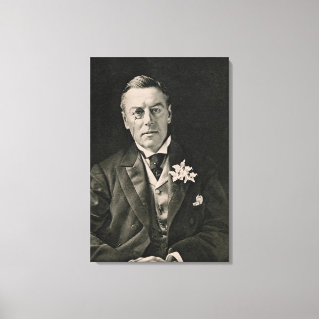 Joseph Chamberlain Canvas Print (Front)