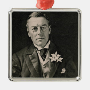 Joseph Chamberlain Metal Ornament