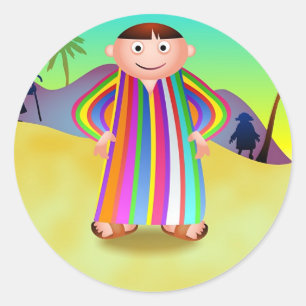 Joseph Classic Round Sticker