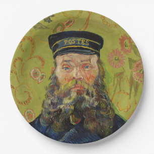 Joseph-Étienne Roulin (by Vincent van Gogh) Paper Plate