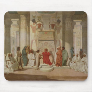 Joseph Explaining Pharaoh's Dreams Mouse Pad