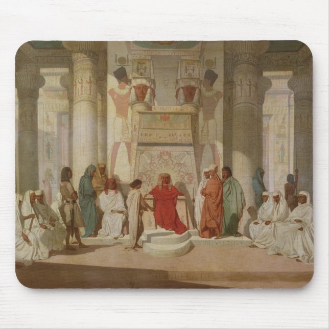Joseph Explaining Pharaoh's Dreams Mouse Pad (Front)