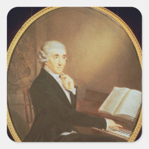 Joseph Haydn c.1795 Square Sticker