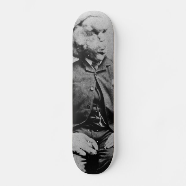 Joseph "John" Merrick The Elephant Man from 1889 Skateboard (Front)