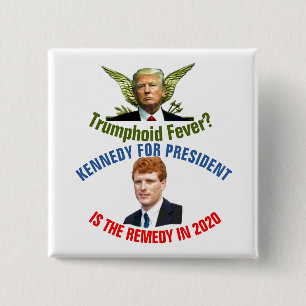 Joseph Kennedy for President 2020 2 Inch Square Button