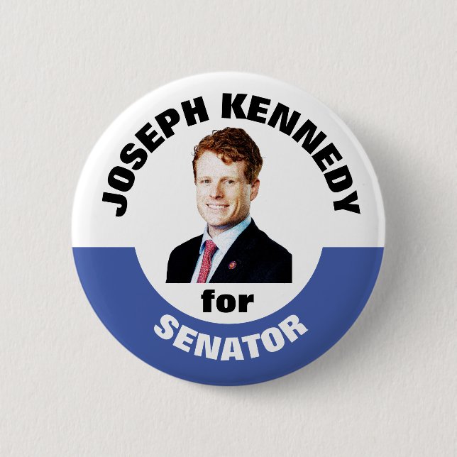 Joseph Kennedy for Senator 2 Inch Round Button (Front)