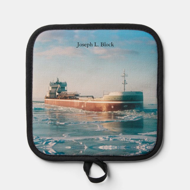 Joseph L. Block pot holder (Front)