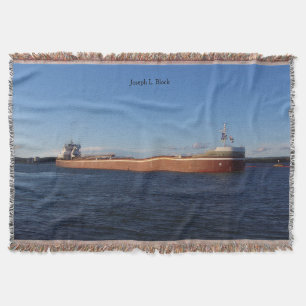 Joseph L. Block throw blanket