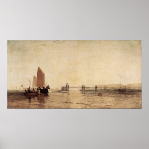Joseph Mallord Turner - Chain pier, Brighton Poster