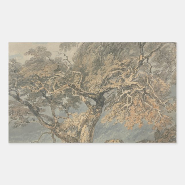Joseph Mallord William Turner - A Great Tree Sticker (Front)