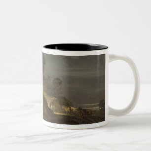 Joseph Mallord William Turner   A Lime Kiln at Coa Two-Tone Coffee Mug