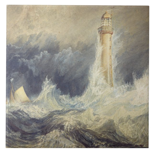 Joseph Mallord William Turner - Bell Rock Tile (Front)