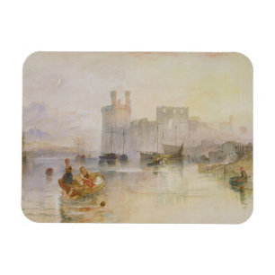 Joseph Mallord William Turner   Caernarvon Castle Magnet