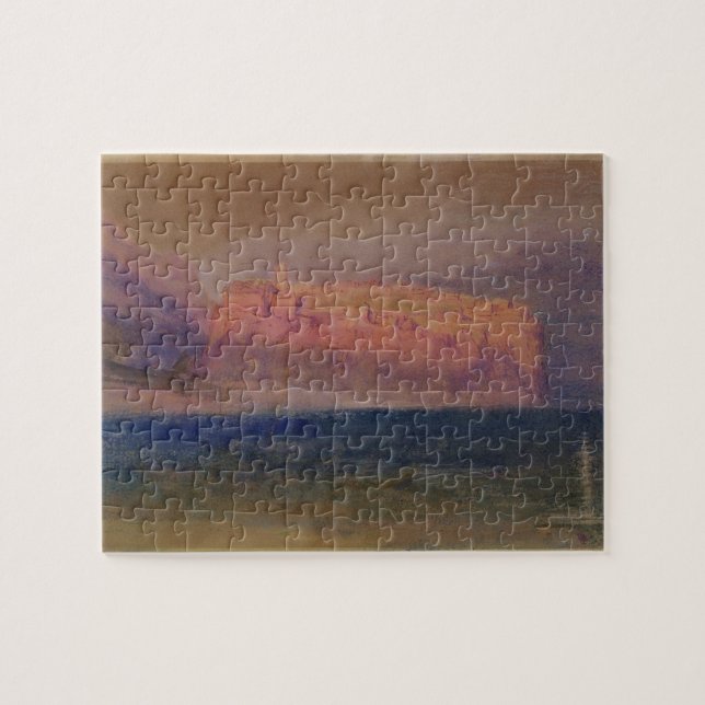 Joseph Mallord William Turner | Corsica, (Monaco?) Jigsaw Puzzle (Horizontal)